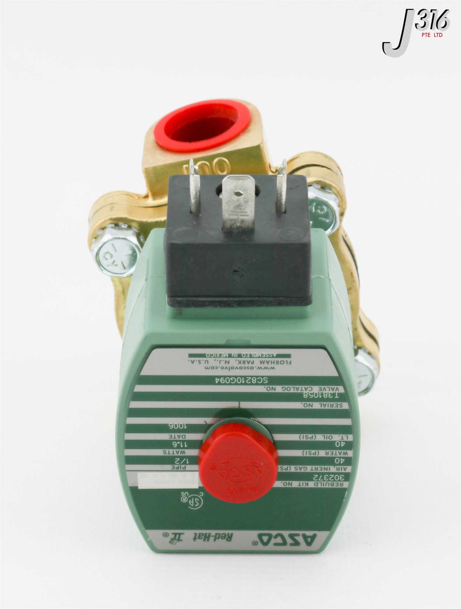 プレステーション 31627 ASCO SOLENOID VALVE, 1/2